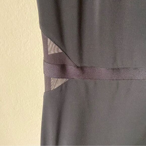 Elizabeth and James Levinson Mini Back Dress Sheer Panel Size M - Picture 7 of 9